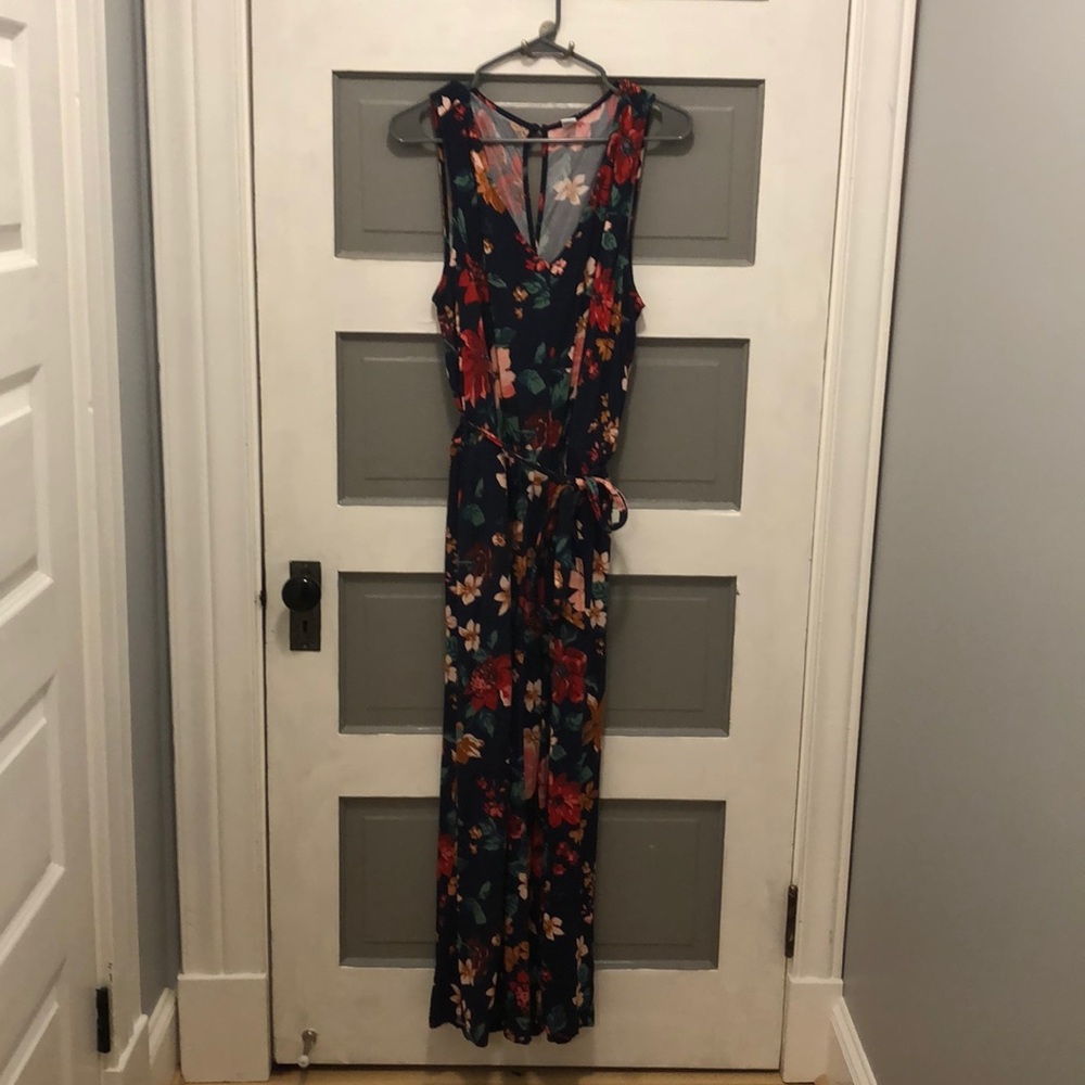 Floral print romper